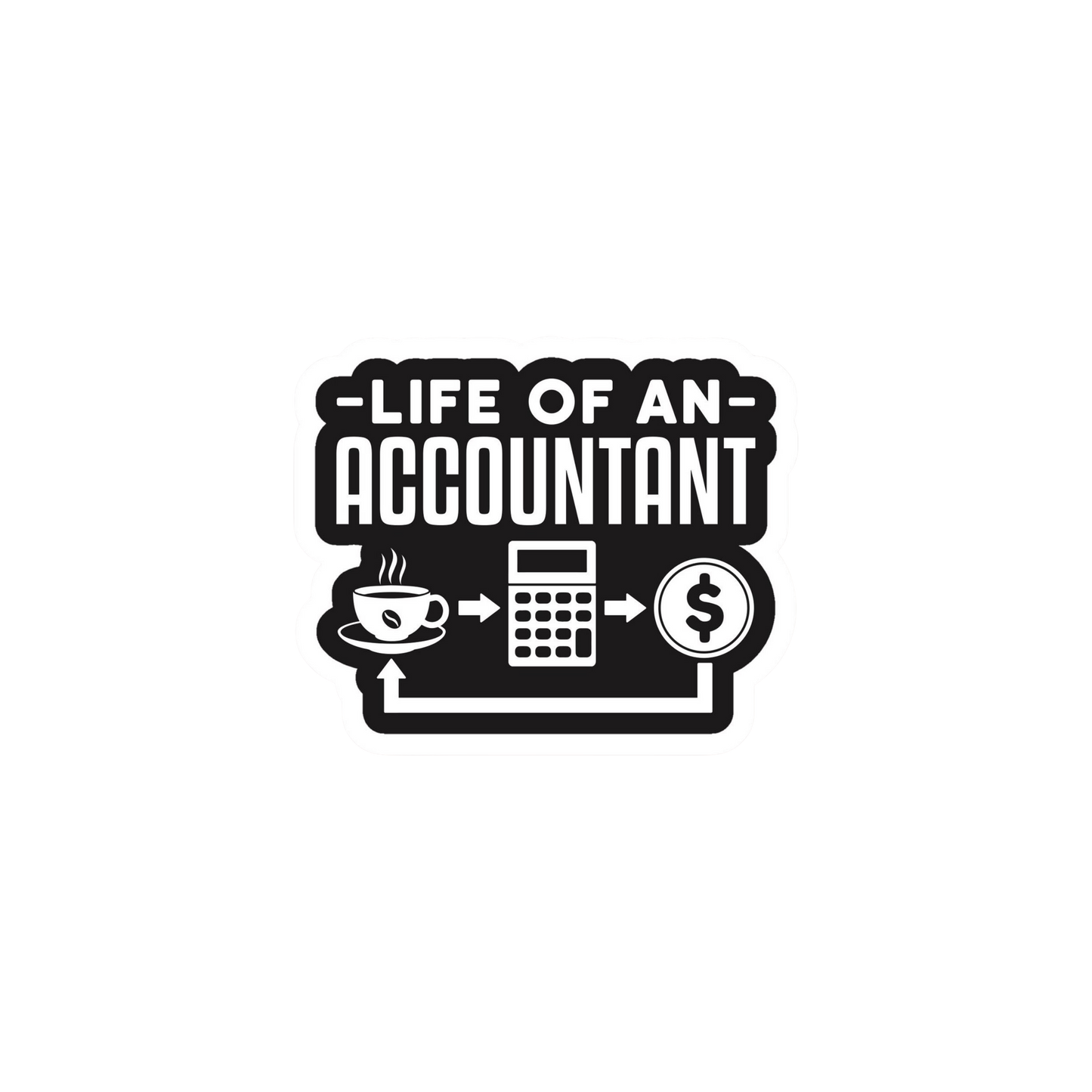 Accountant Sticker Set 2 | Sticker | Accountant