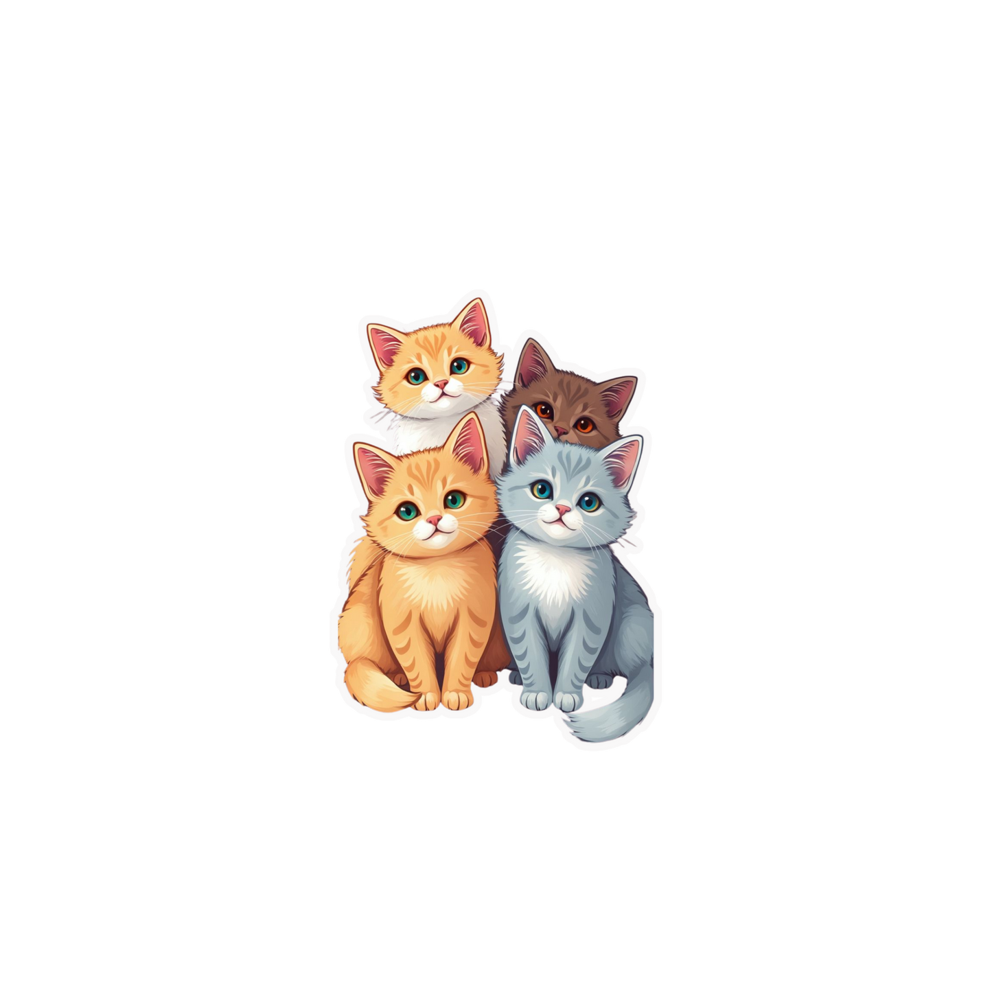 Cat Sticker 18 | Cat | Customized Sticker