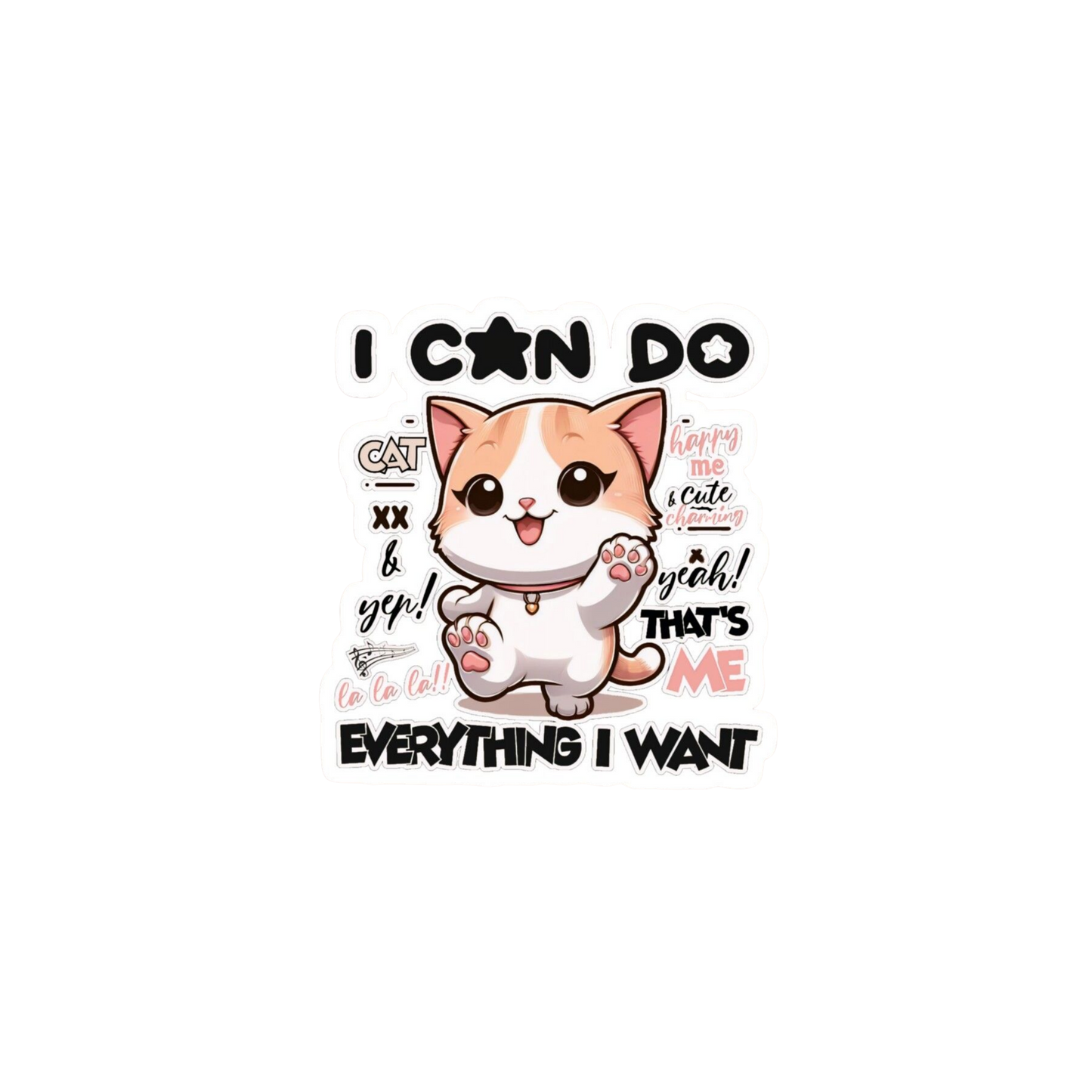 Cat Sticker 24 | Cat | Customized Sticker