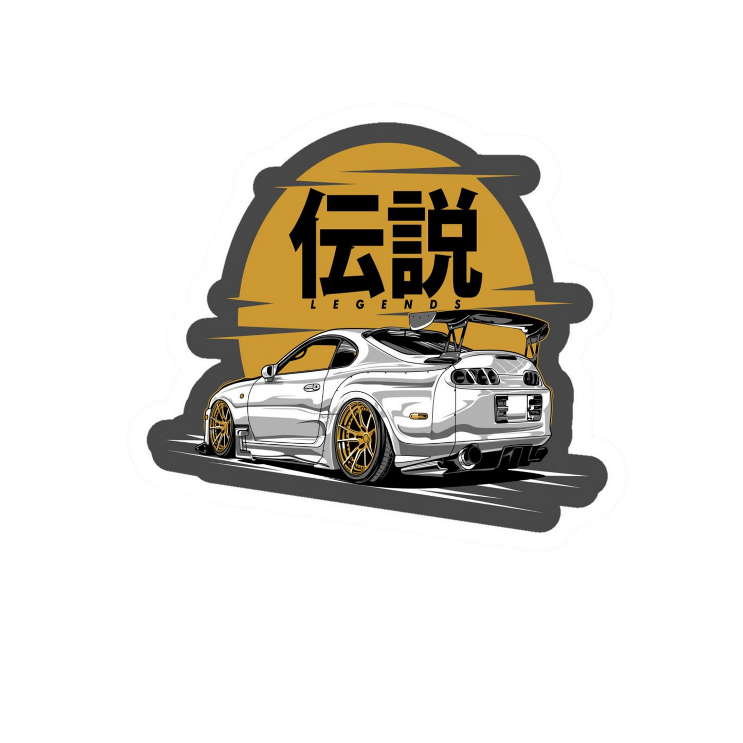 Racing Car 7 | JDM Car | Customized Sticker