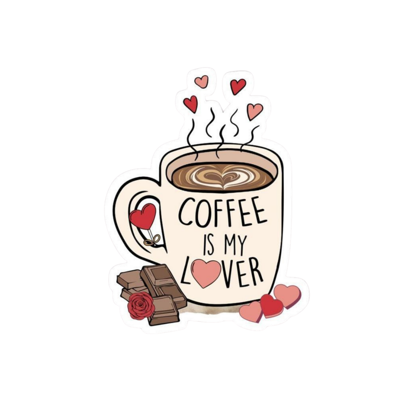 Coffee Lover 12 | Coffee | Customized Sticker