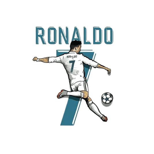 CR 7 Set | Cristiano Ronaldo | Portugal Football Sticker - Sticker Print Customized Sticker