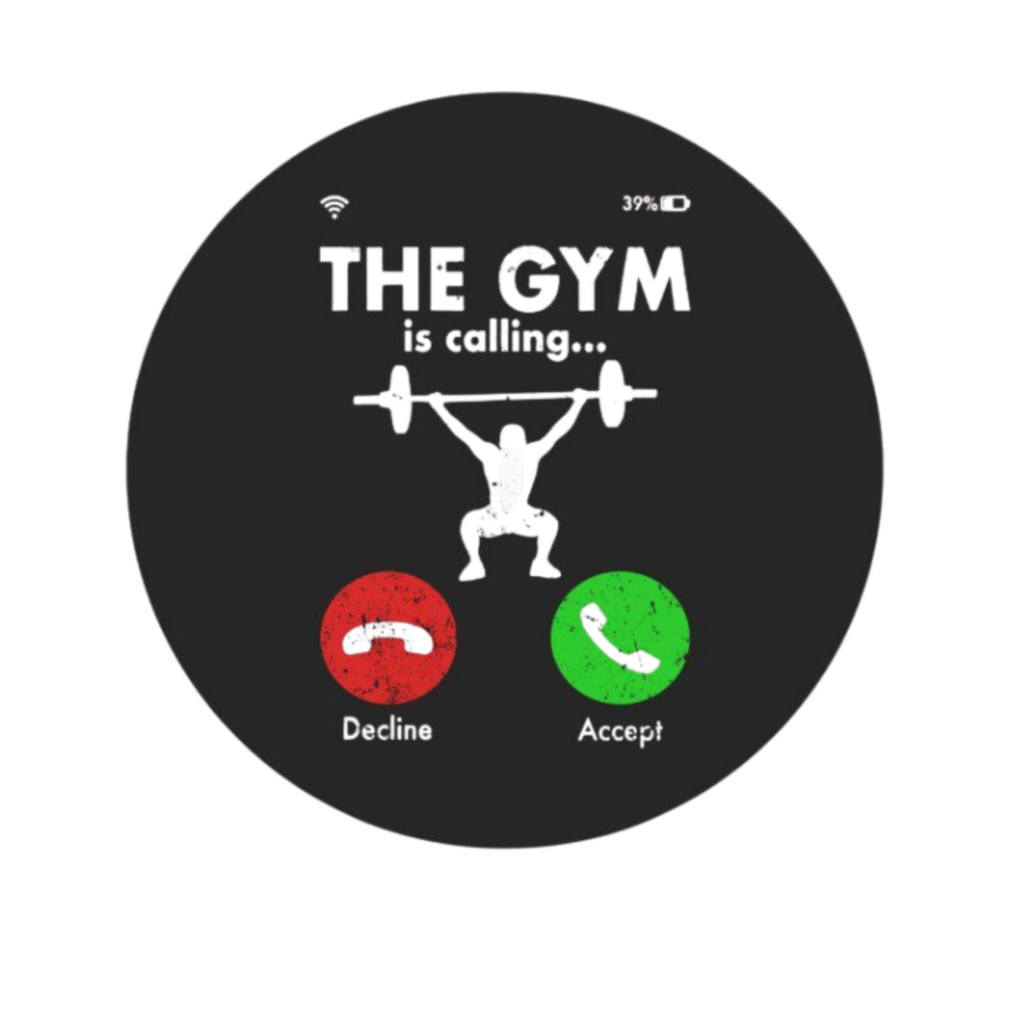 GYM Sticker 14 | Customized Sticker BD