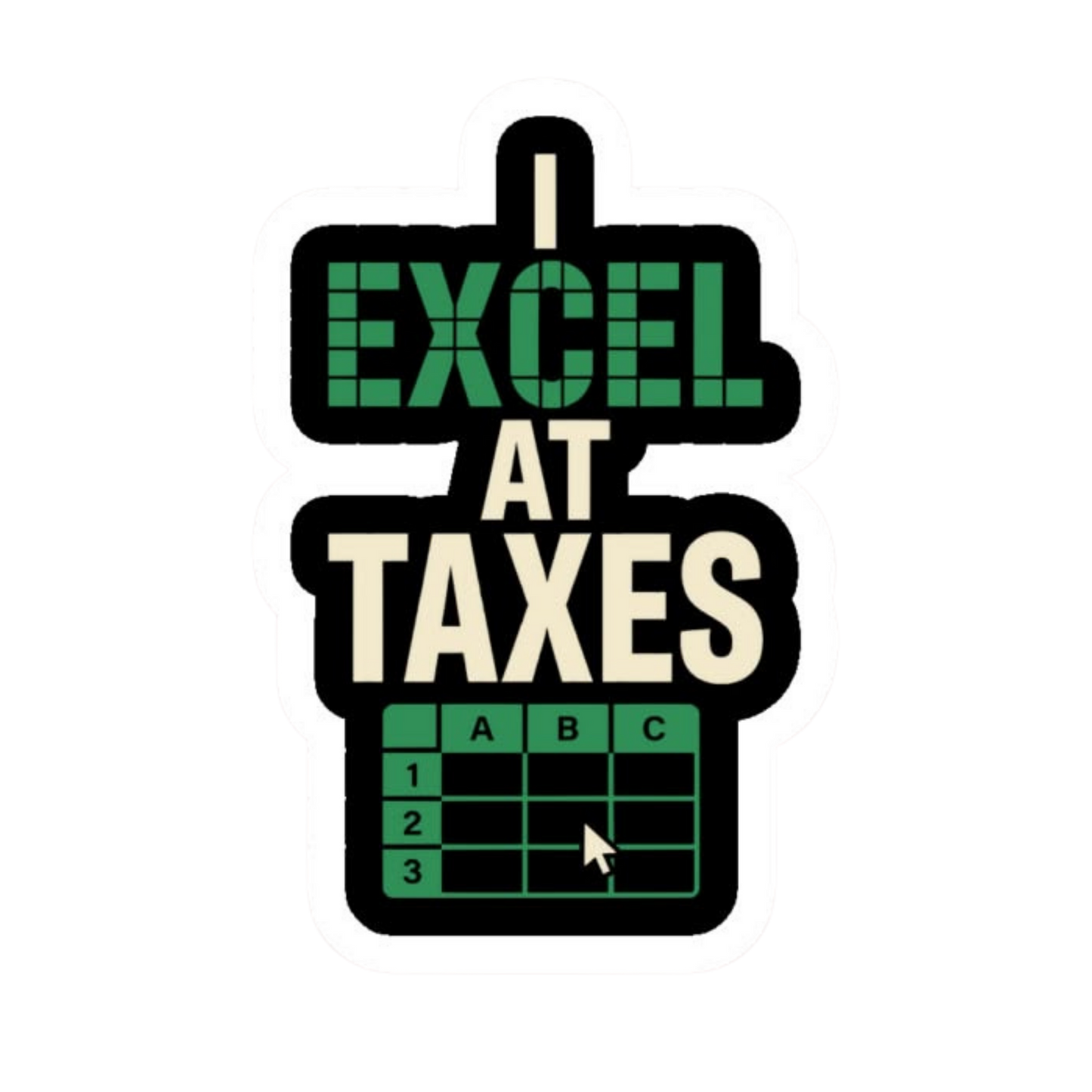 Excel 14 | Microsoft Excel | Profession | Customized Sticker BD