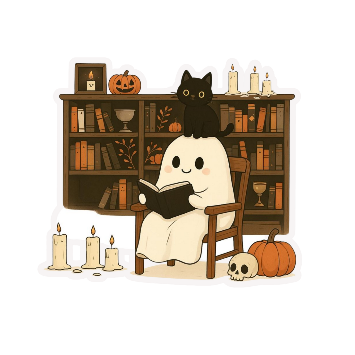 Ghost Sticker 14 | Customized Sticker BD