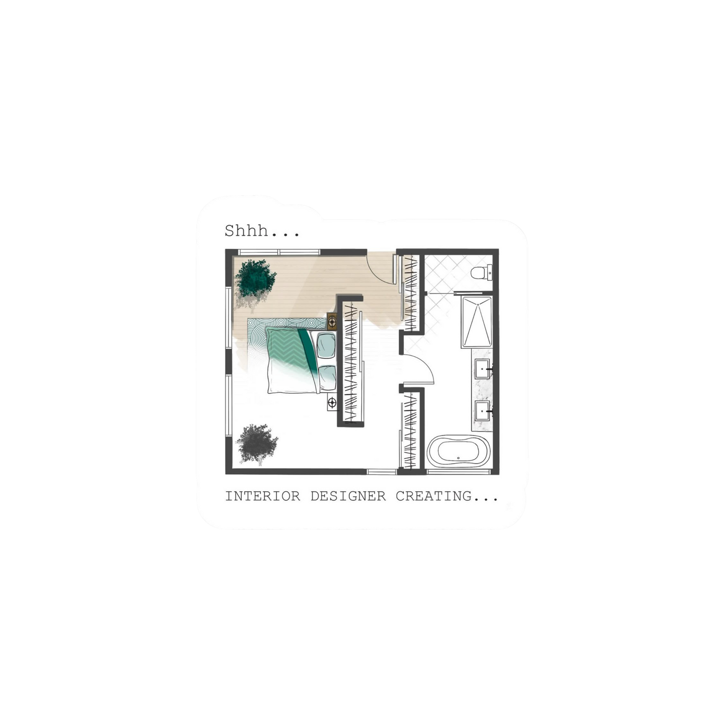 Architect 27 | Sticker | Customized Sticker