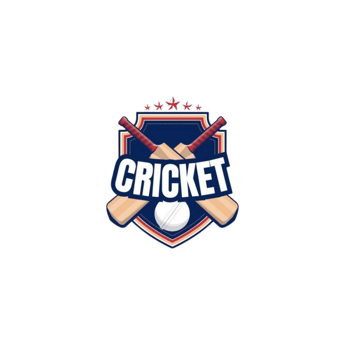 Cricket premium die-cut customized sticker - water resistant and scratch resistant