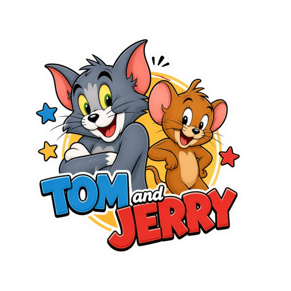 Tom & Jerry Sticker Collection - Customized Sticker