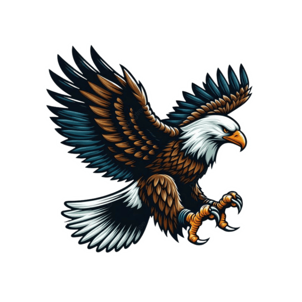 Eagle & Birds premium die cut customized sticker collection