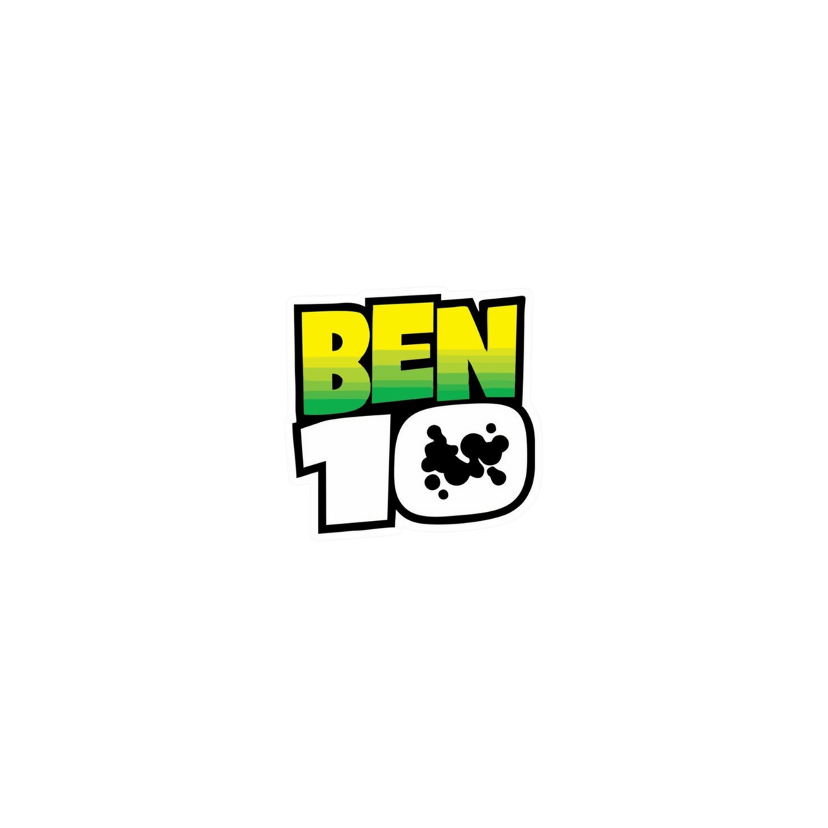 Ben 10 premium die-cut customized sticker - water resistant and scratch resistant