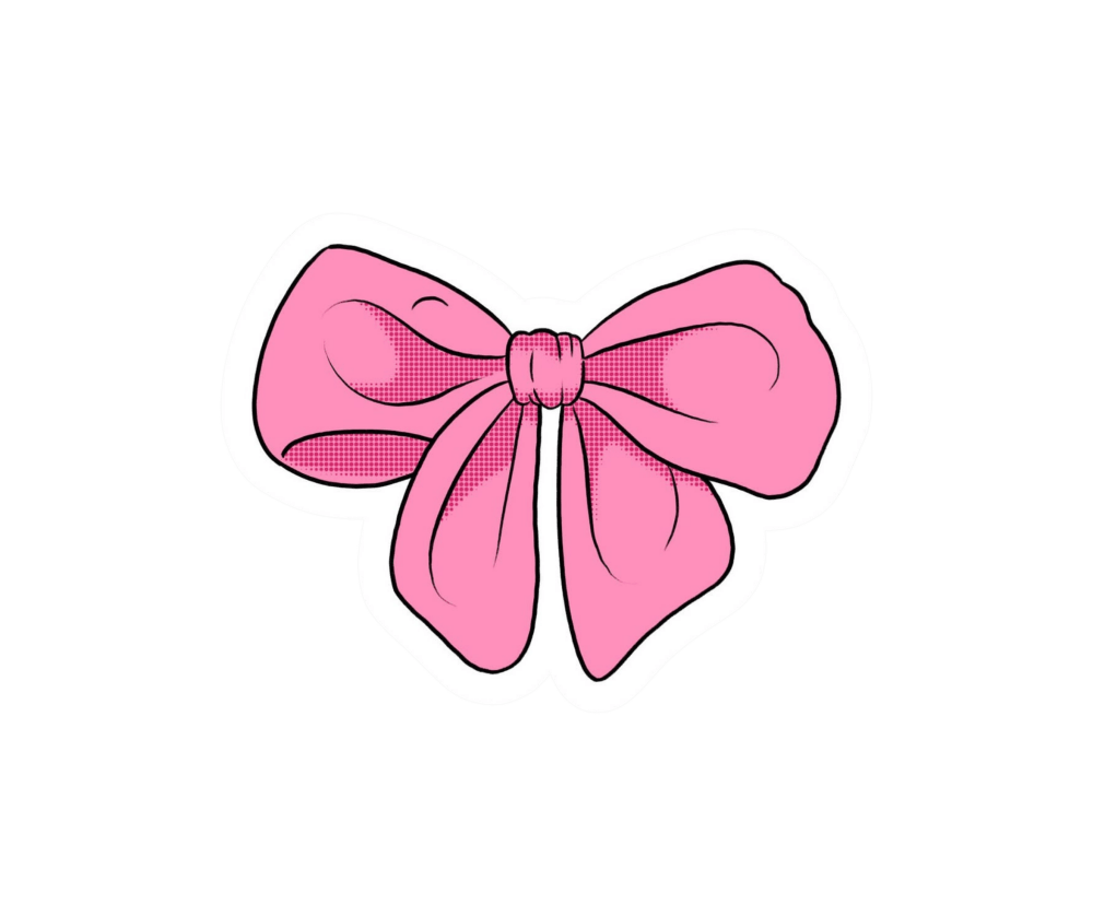 Pink Girl Sticker Collection - Customized Sticker