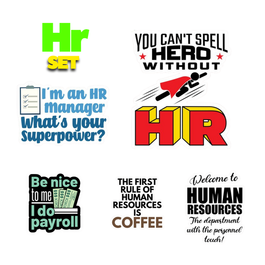 HR Sticker Set | Customized Sticker BD