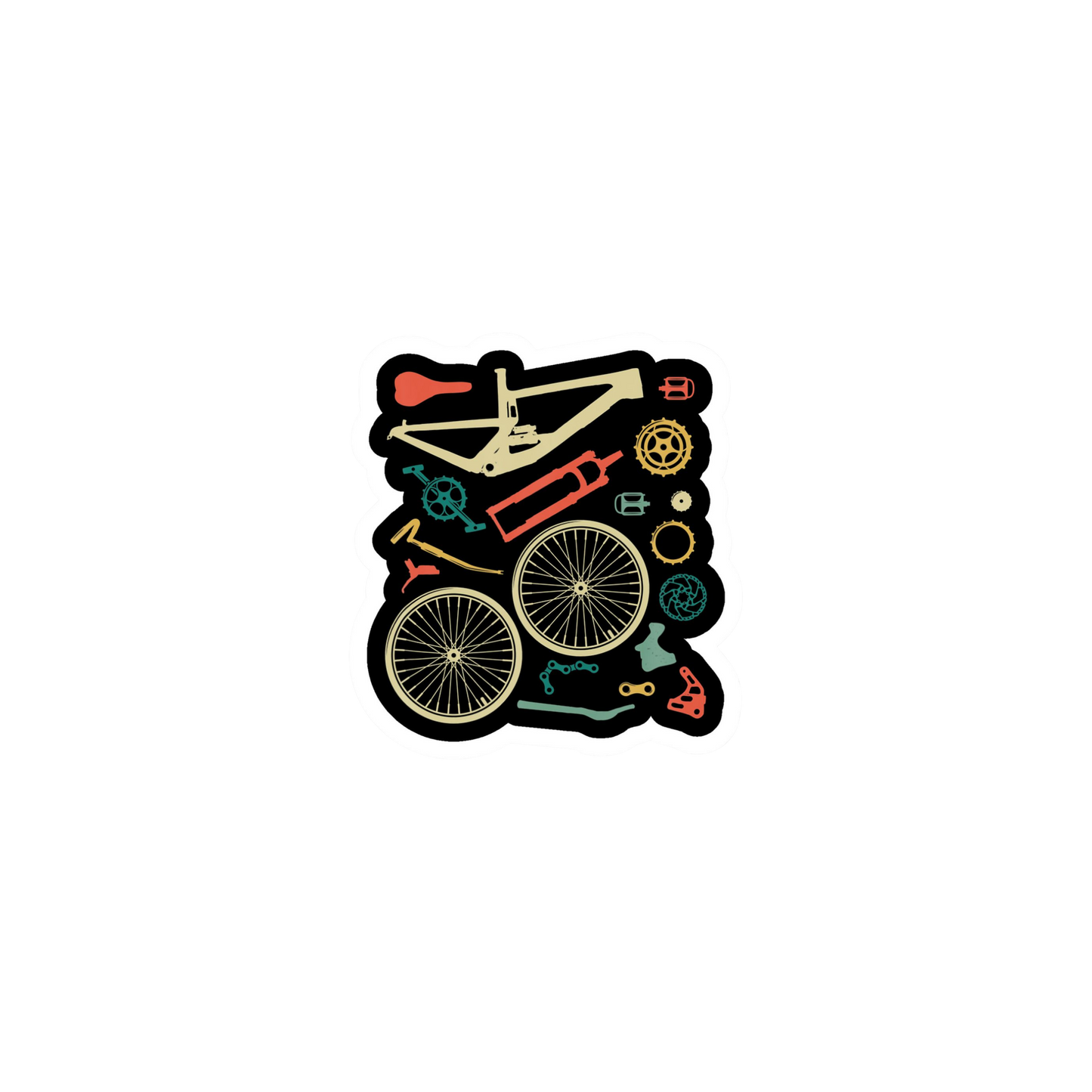 Bicycle Sticker 12 | Cycle | Customized Sticke