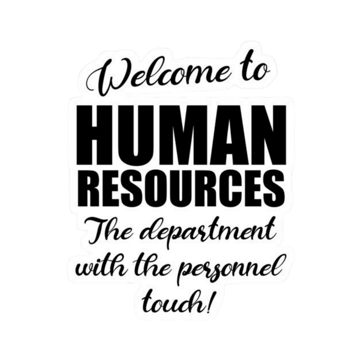HR Sticker Set | Customized Sticker BD