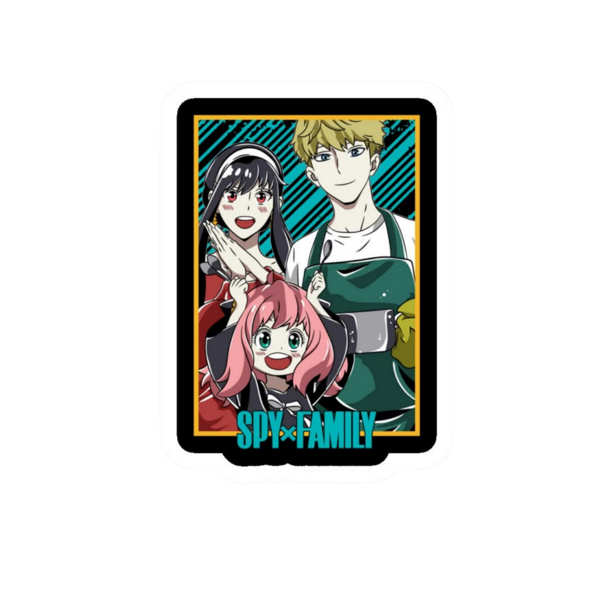 Anya Forger Anime Sticker 10 | Customized Sticker BD