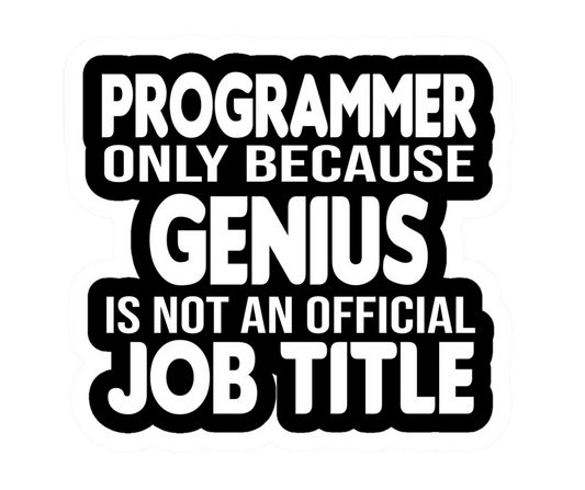 Shop Programmer Sticker 17 | Customized Sticker BD