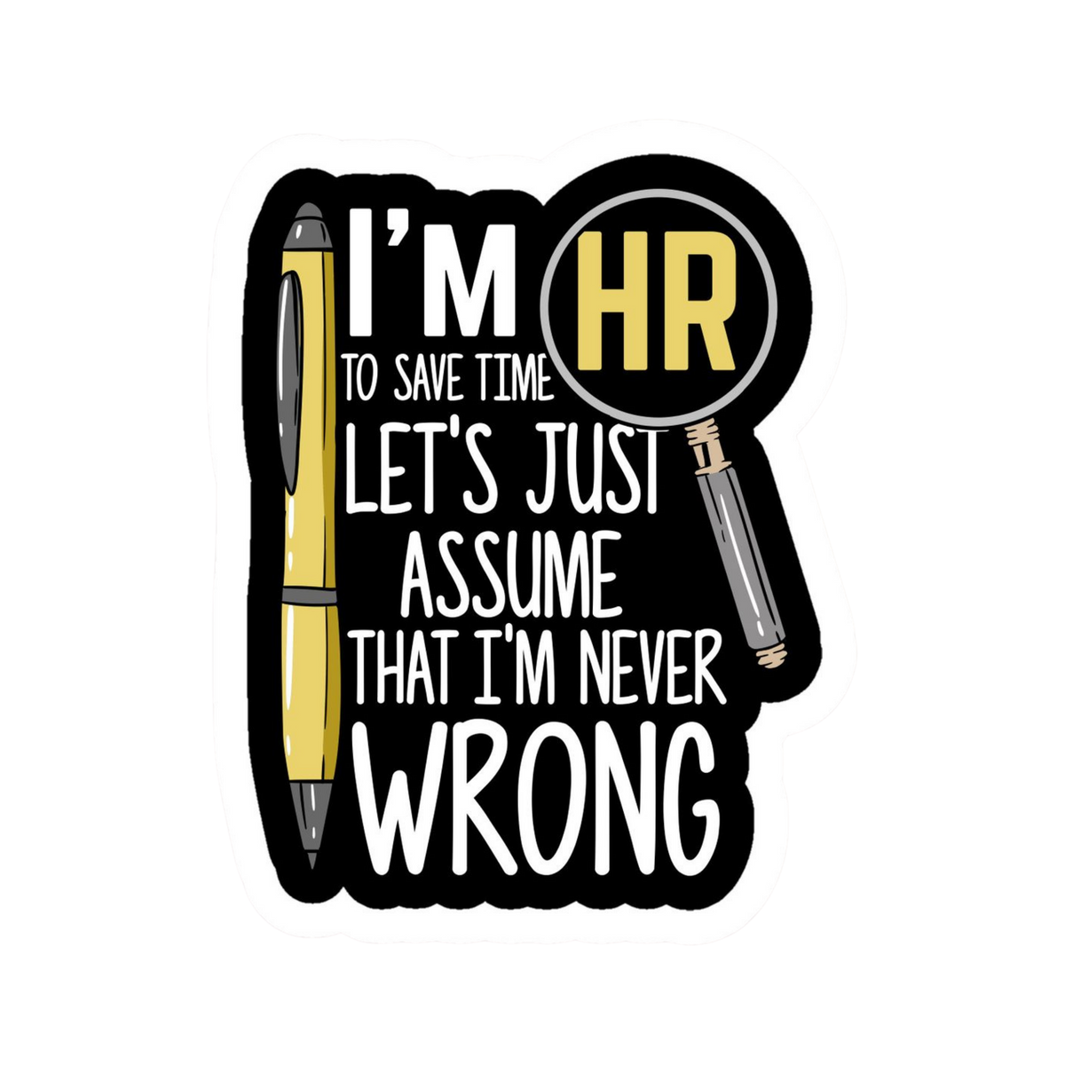 HR Sticker 12 | Customized Sticker BD