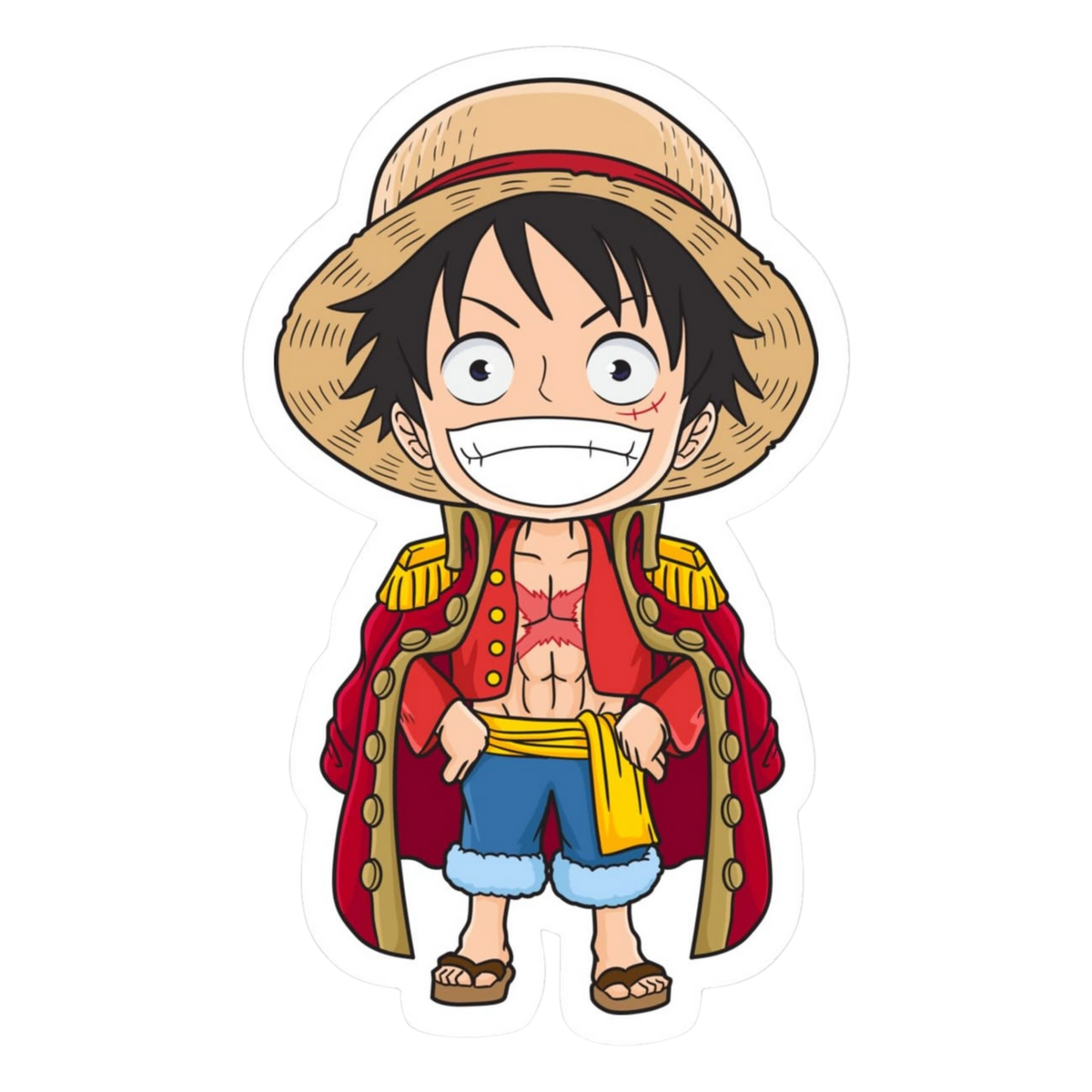 One Piece Sticker 10 | Customized Sticker BD