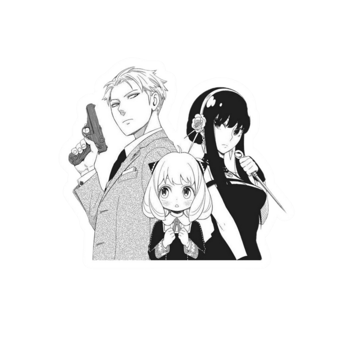 Anya Forger Anime Sticker 11 | Customized Sticker BD