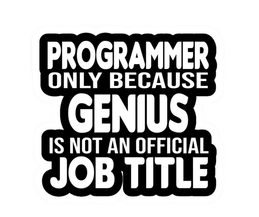 Programmer Sticker 25 | Customized Sticker BD