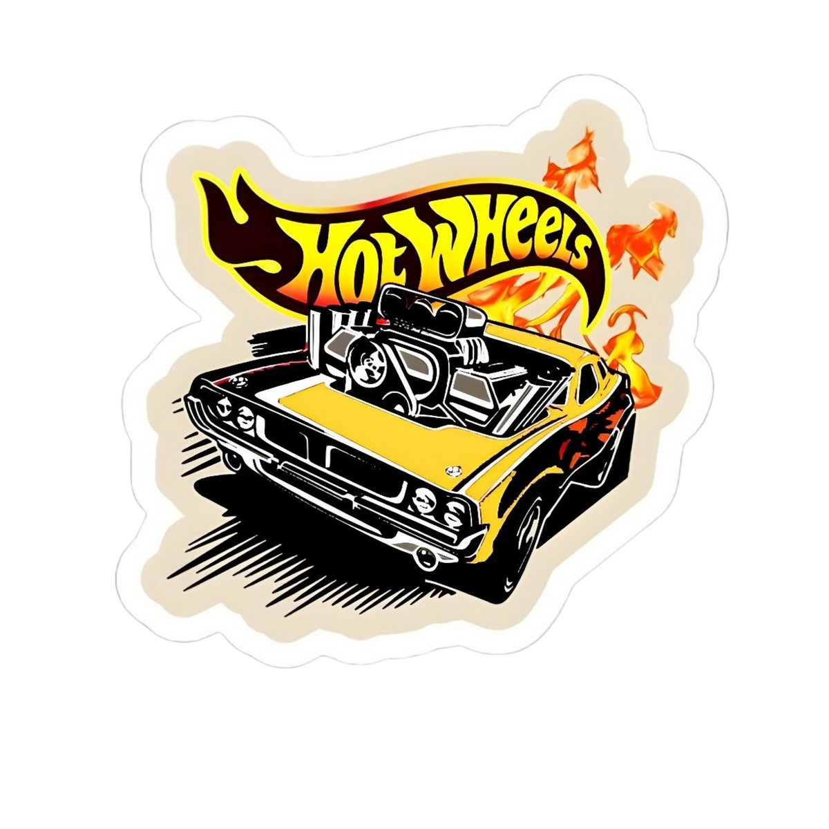 Hot Wheels Sticker Set | Customized Sticker BD