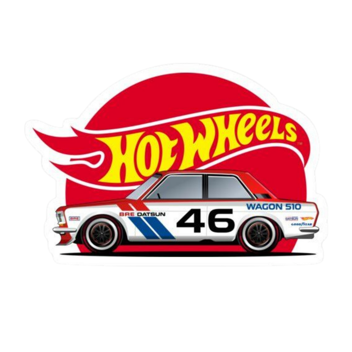 Hot Wheels Sticker 5 | Customized Sticker BD
