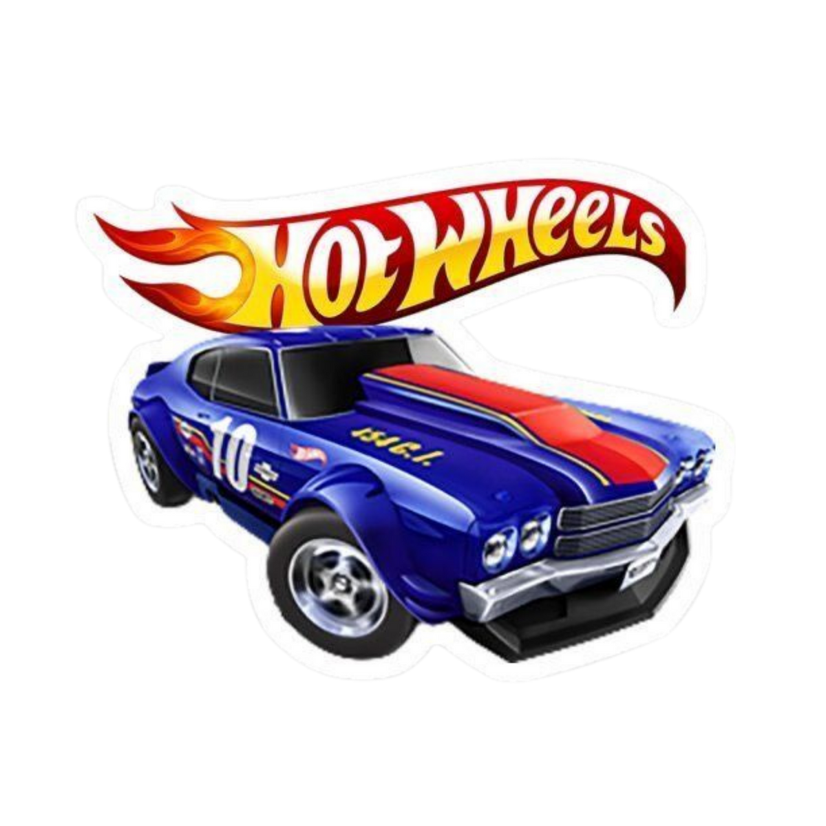 Hot Wheels Sticker 8 | Customized Sticker BD
