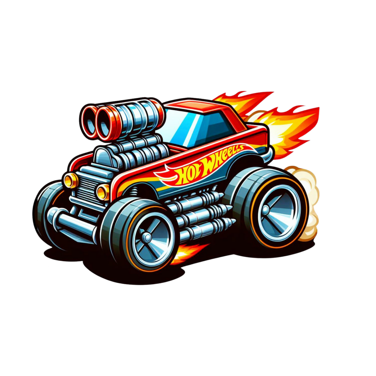 Hot Wheels Sticker 9 | Customized Sticker BD