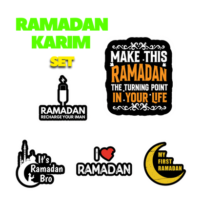 Ramadan Karim Sticker Set | Customized Sticker BD