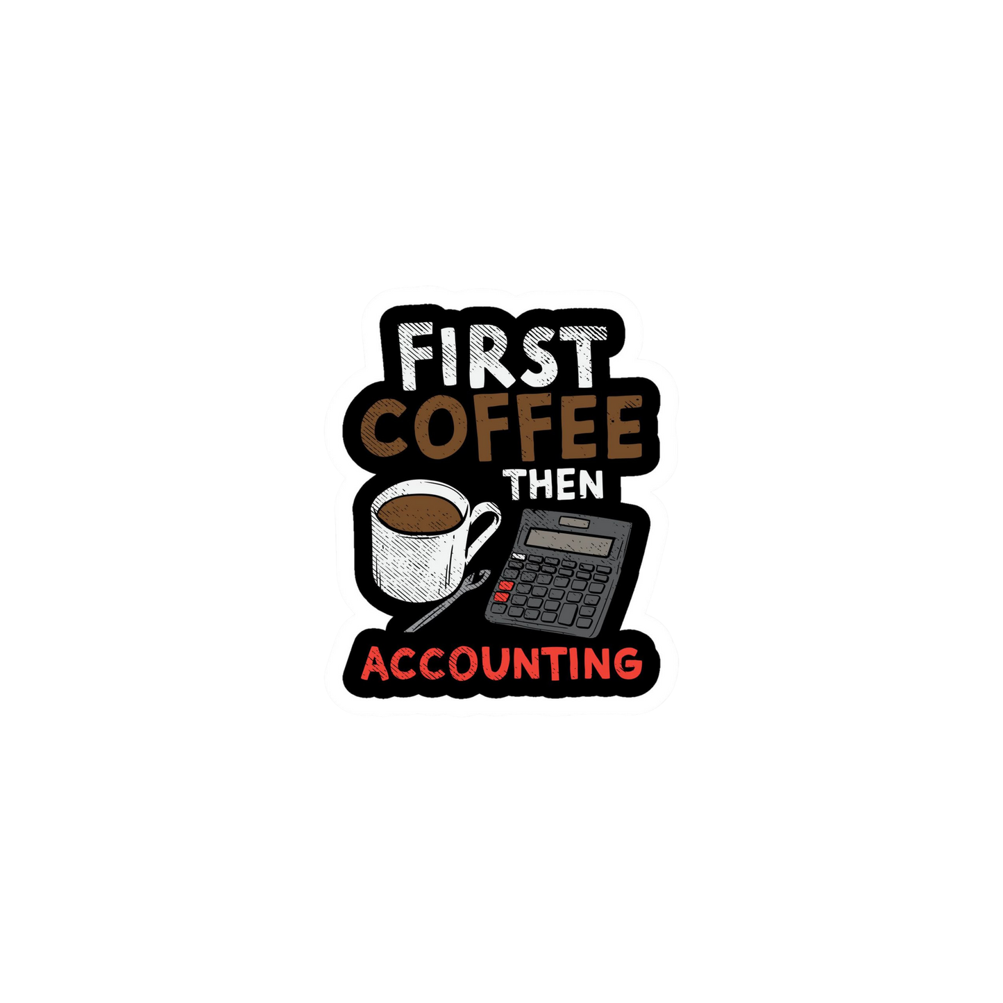 Accountant Sticker Set 1 | Sticker | Accountant