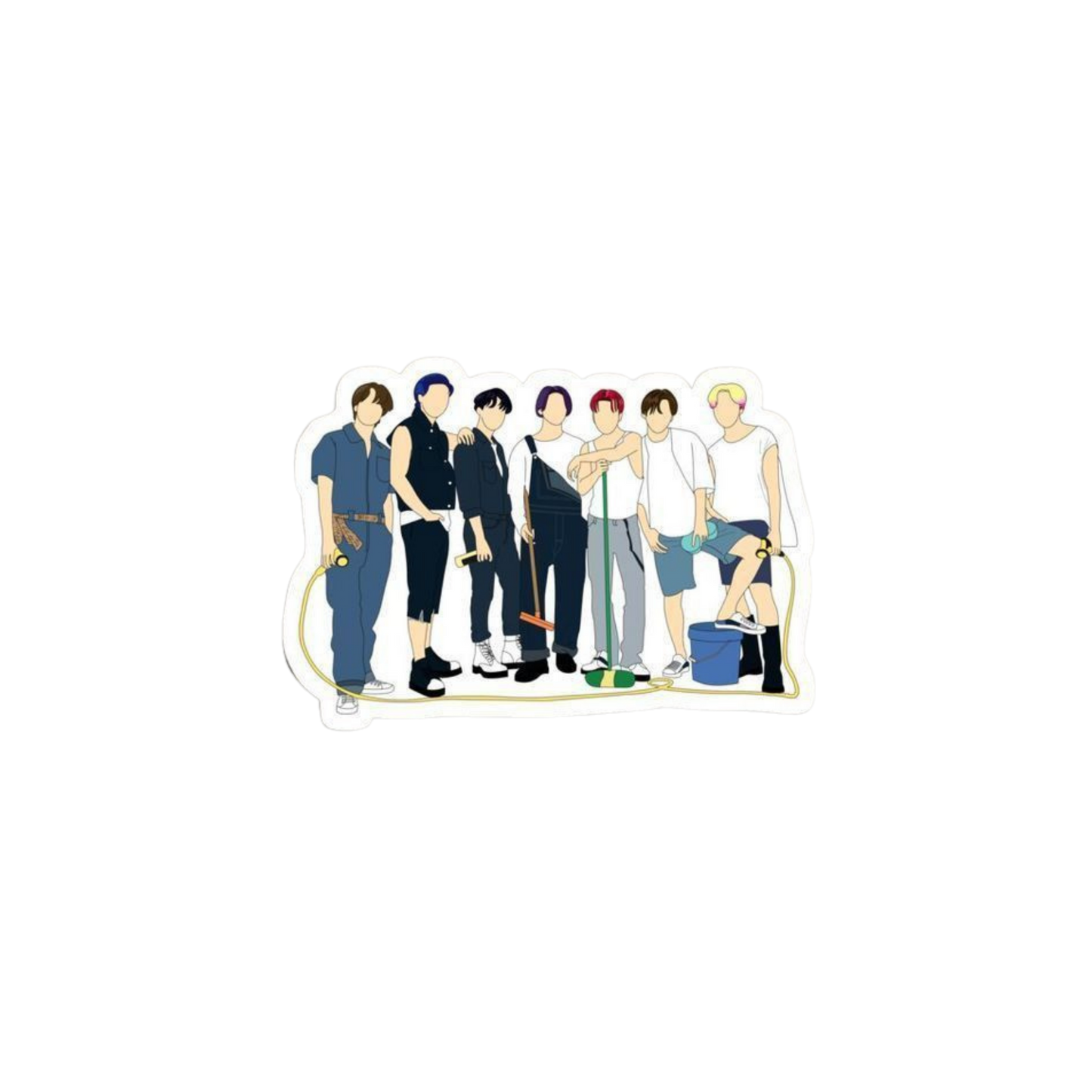 BTS Sticker 8 | BTS | Customized Sticker
