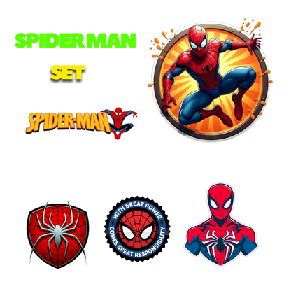 Spider Man Sticker Set | Customized Sticker BD