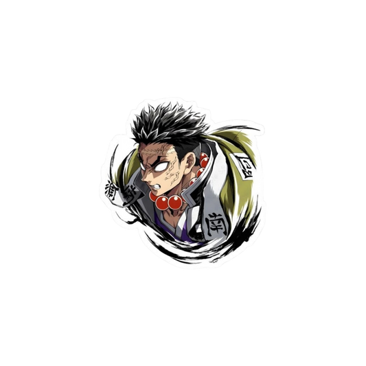 Gyomei Himejima Stone Hashira Sticker | Demon Slayer | Anime Sticker