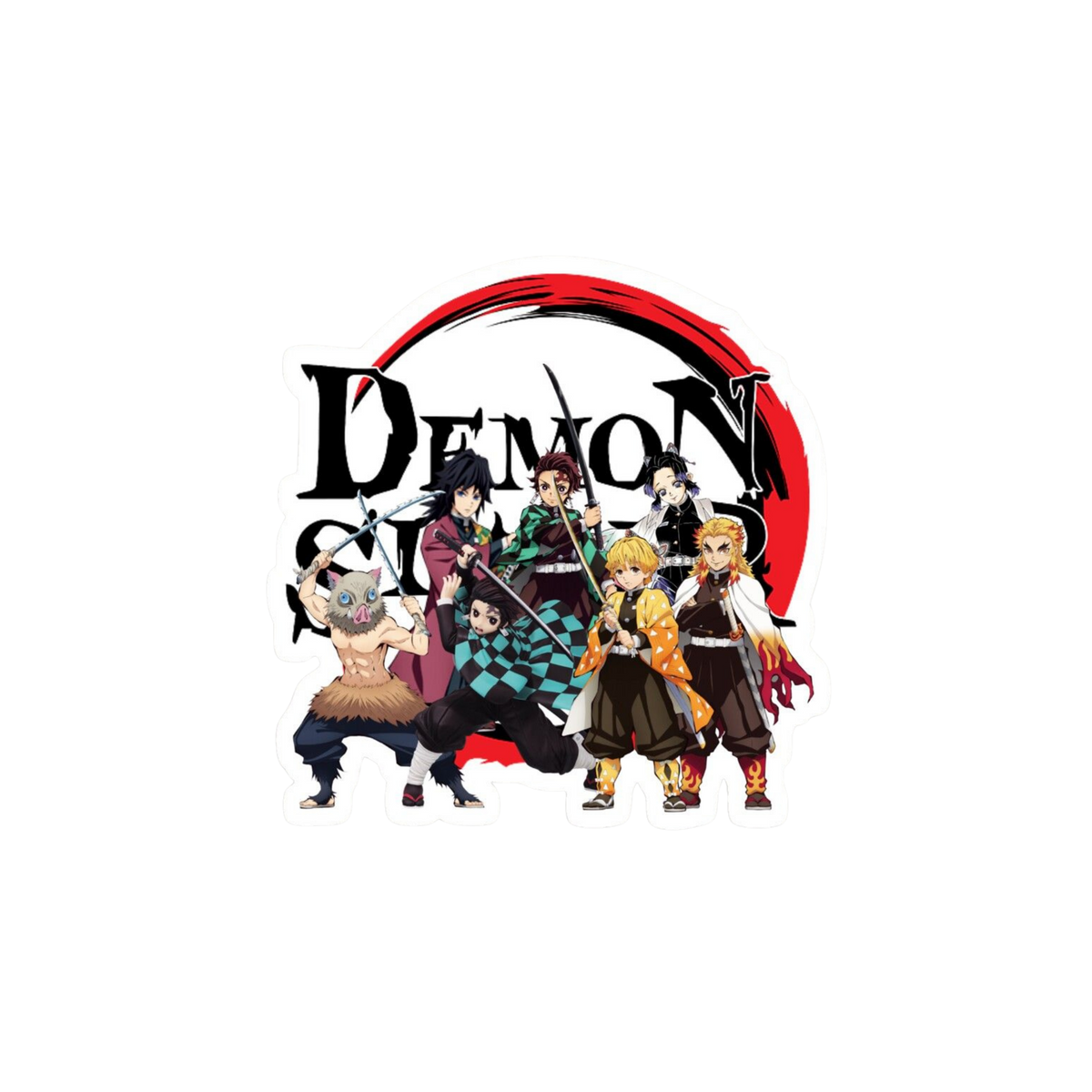 Demon Slayer Squad Sticker | All Characters | Kimetsu no Yaiba
