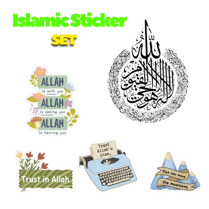 Islamic Sticker Set | Customized Sticker BD
