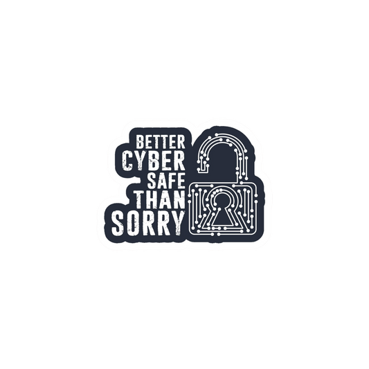Cyber Security Sticker 3 | Cyber | Customized Sticker