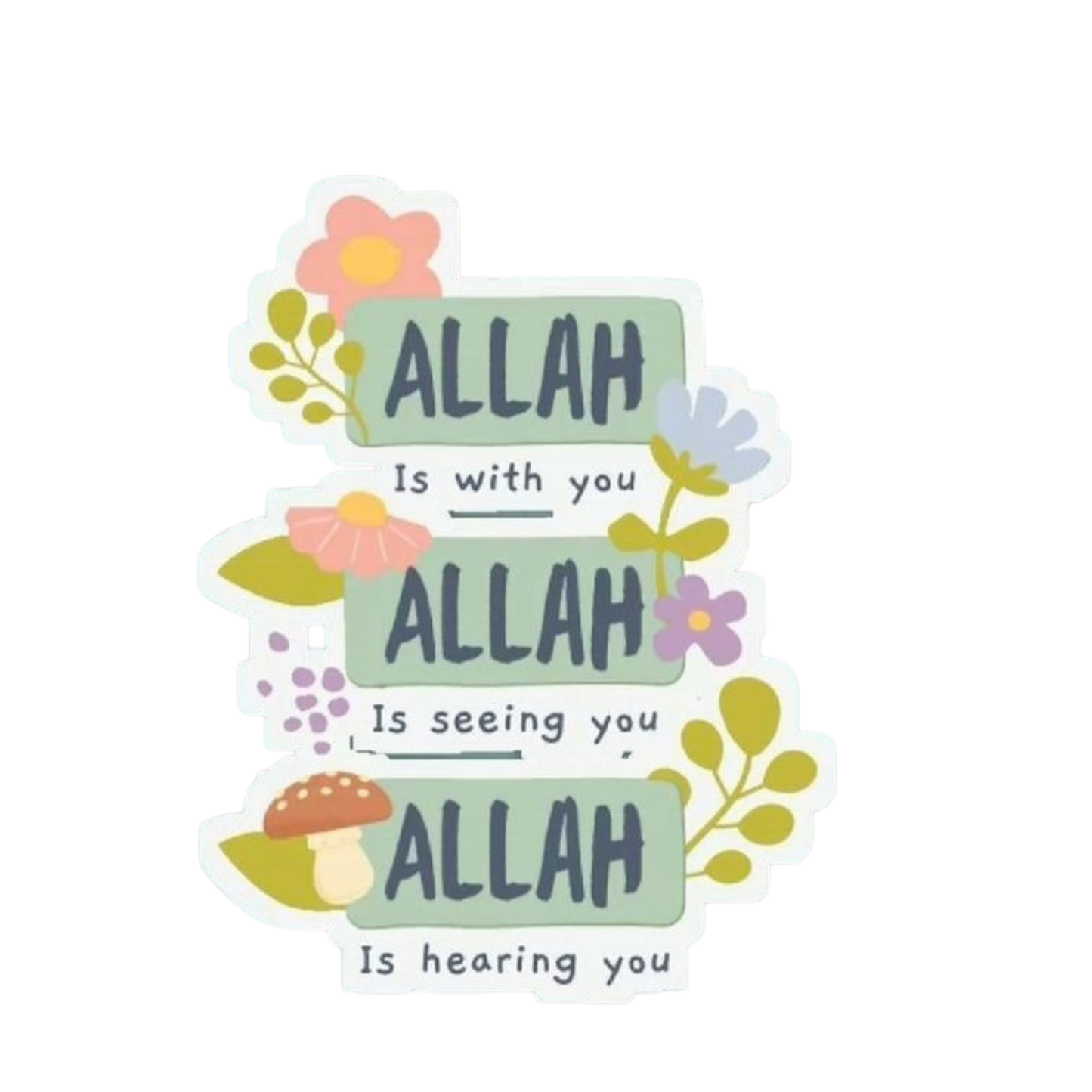 Islamic Sticker Set | Customized Sticker BD