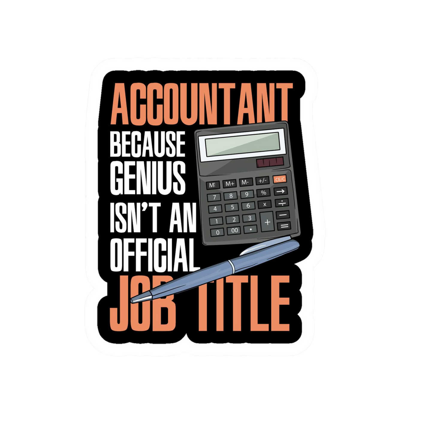 Accountant Sticker Set 1 | Sticker | Accountant