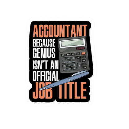 Accountant Sticker Set 1 | Sticker | Accountant