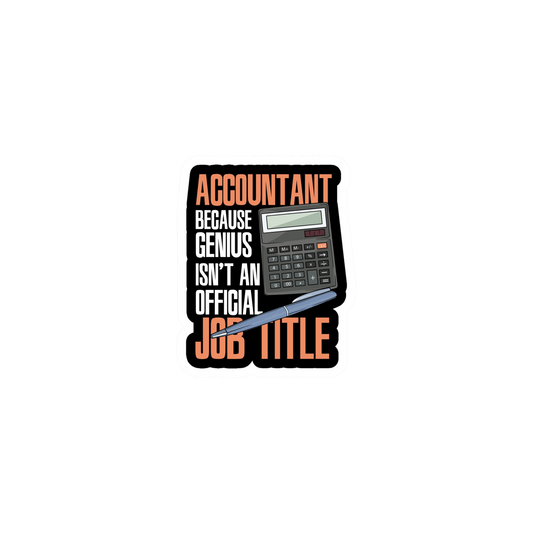 Accountant Sticker 3 | Sticker | Accountant