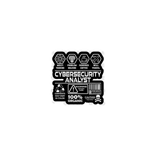 Cyber Security Sticker 7 | Cyber | Customized Sticker