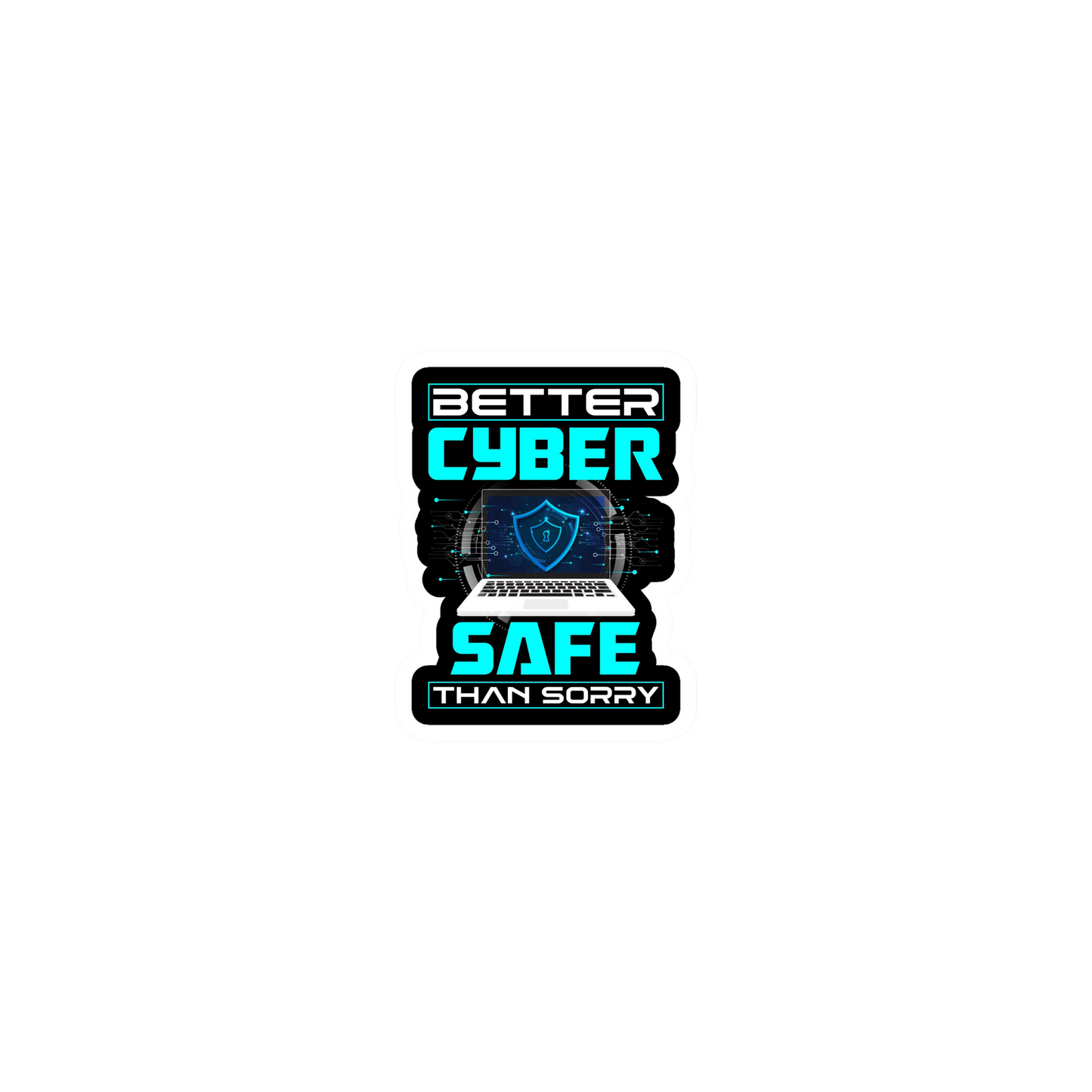 Cyber Security Sticker 8 | Cyber | Customized Sticker