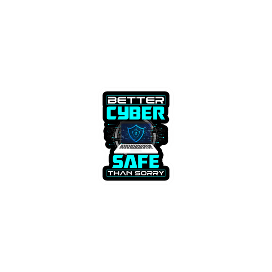 Cyber Security Sticker 8 | Cyber | Customized Sticker