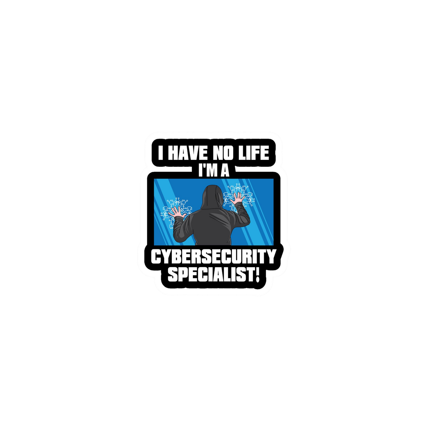 Cyber Security Sticker 9 | Cyber | Customized Sticker