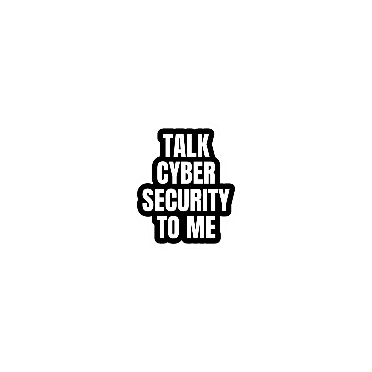 Cyber Security Sticker 11 | Cyber | Customized Sticker
