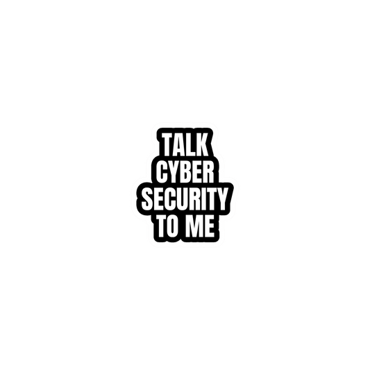Cyber Security Sticker 11 | Cyber | Customized Sticker