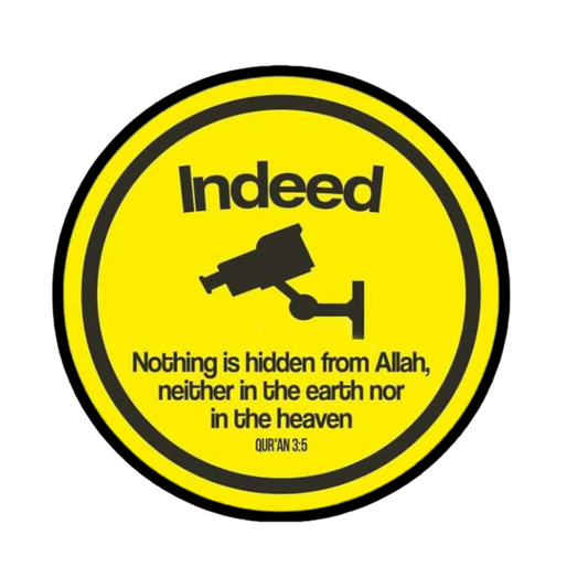 Indeed | Islamic Sticker | Customized Sticker BD