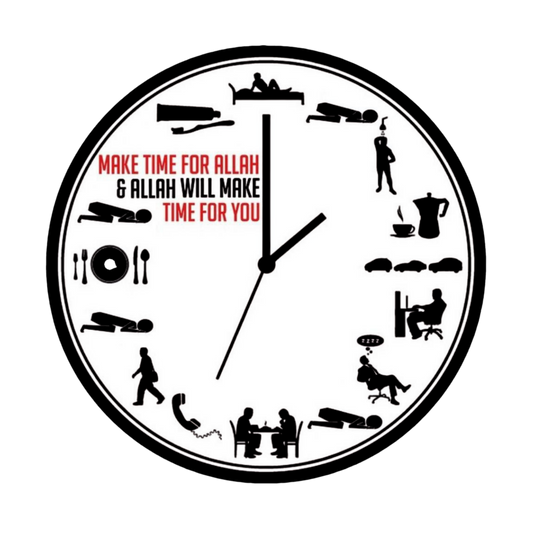 Make Time For Allah | Islamic Sticker | Customized Sticker BD