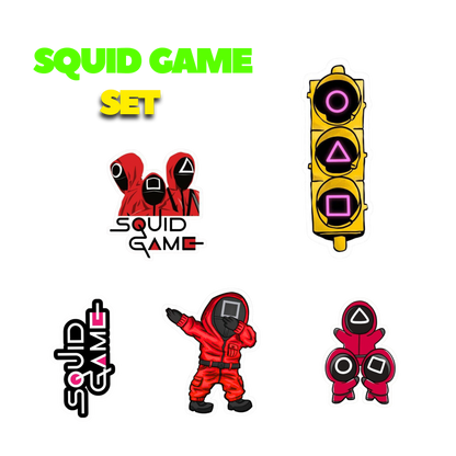 Squid Game Sticker Set | Customized Sticker BD