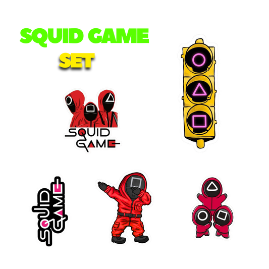 Squid Game Sticker Set | Customized Sticker BD